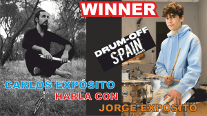 Jorge Expósito, ganador del Drum Off Spain 2020