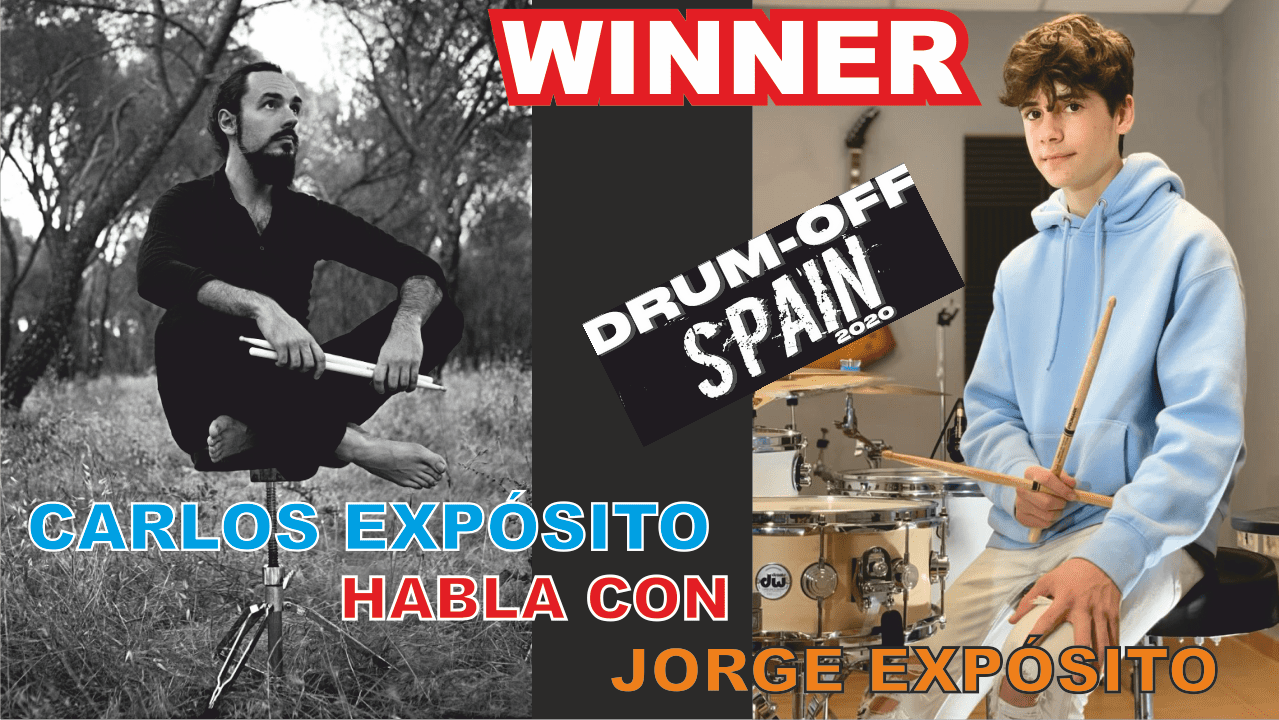Jorge Expósito, ganador del Drum Off Spain 2020