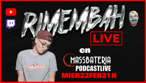 #103 MASSBATERIA PODCAST LIVE RIMEMBAH QUIÉN ES