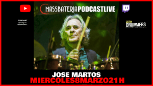 #106 MASSBATERIA PODCAST LIVE-JOSE MARTOS LEYENDA DEL ROCK