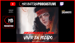 #109 MASSBATERIA PODCAST LIVE-FundAME-CONCIERTO BENÉFICO-INÉS DRAKE
