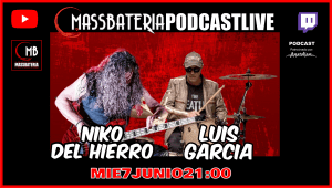 Niko Del Hierro De Saratoga Y Luis Garcia Juntos En El Podcast En Directo De Massbateria