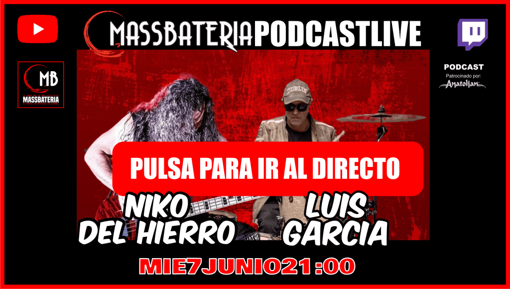 Niko Del Hierro De Saratoga Y Luis Garcia Juntos En El Podcast En Directo De Massbateria