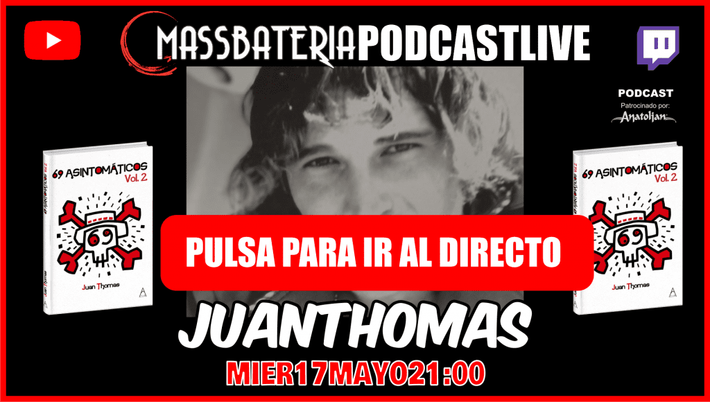 JuanThomas nos presenta su nuevo trabajo 69 asintomáticos